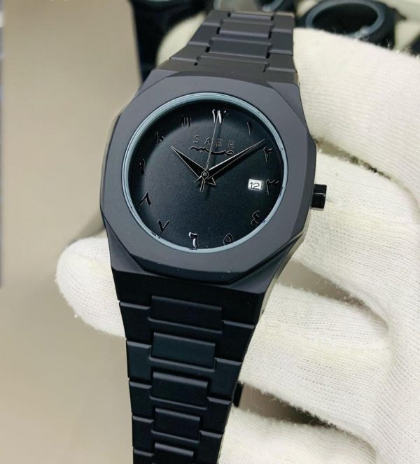 Full Black Aura Quartz Watch – Lightweight Design, , Premium Quality & Finish – Best Quality Analog Watch For Boys – Watch For Men